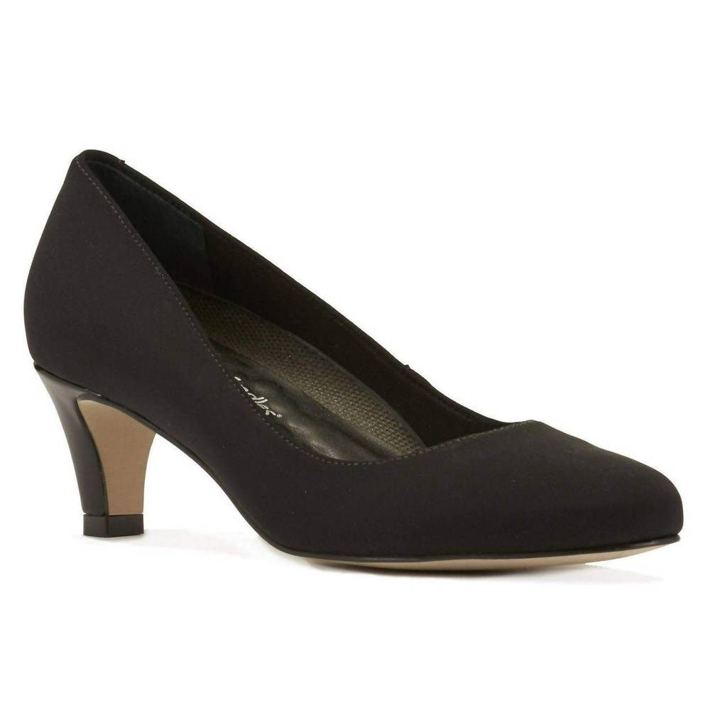 NEW THE WALKING CRADLE CO. women's joy pump in black micro